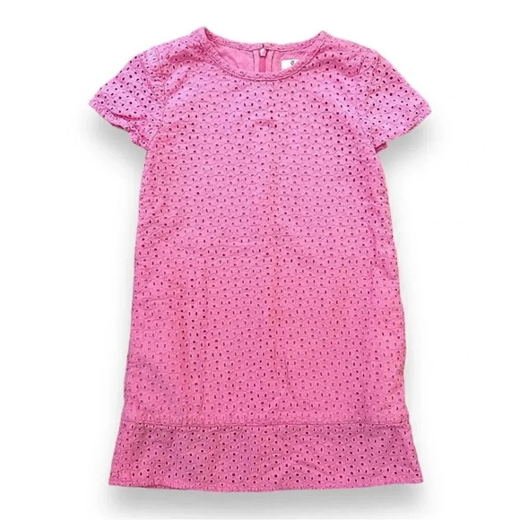 Brooks Brothers | Pink Eyelet Shift Dress (5) 💗 - Picture 1 of 7